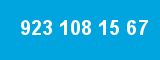 923 108 15 67 923 108 15 67